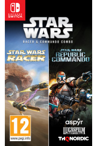 Nintendo Switch Star Wars Racer and Commando Combo