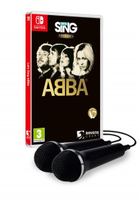 Nintendo Switch Let's Sing ABBA gra z dwoma mikrofonami