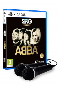 PS5 Let's Sing ABBA gra z dwoma mikrofonami