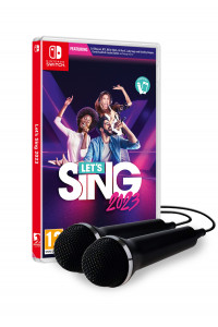 Nintendo Switch Let's Sing 2023 + 2 mic